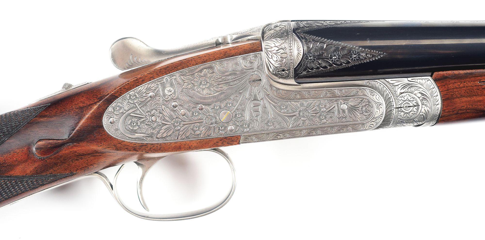 (M) LOT OF 2: PAIR OF ARRIETA SIDE BY SIDE SHOTGUNS.
