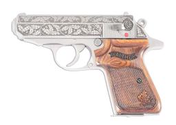 (M) ENGRAVED WALTHER PPK/S-1 ROYAL OAK EDITION SEMI-AUTOMATIC PISTOL.