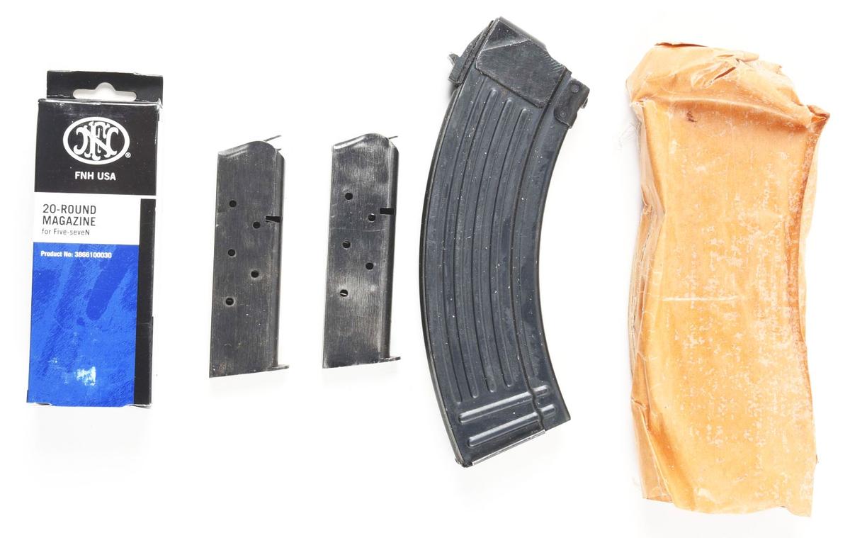 LOT OF 4: MAGAZINES.