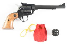(M) RUGER SINGLE SIX WITH MAGNUM CYLINDER SINGLE ACTION REVOLVER
