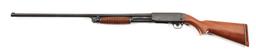 (M) ITHACA MODEL 37 FEATHERLIGHT SLIDE ACTION 20 GAUGE SHOTGUN.