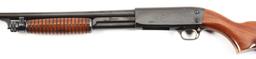 (M) ITHACA MODEL 37 FEATHERLIGHT SLIDE ACTION 20 GAUGE SHOTGUN.