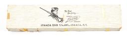 (M) ITHACA MODEL 37 FEATHERLIGHT SLIDE ACTION 20 GAUGE SHOTGUN.