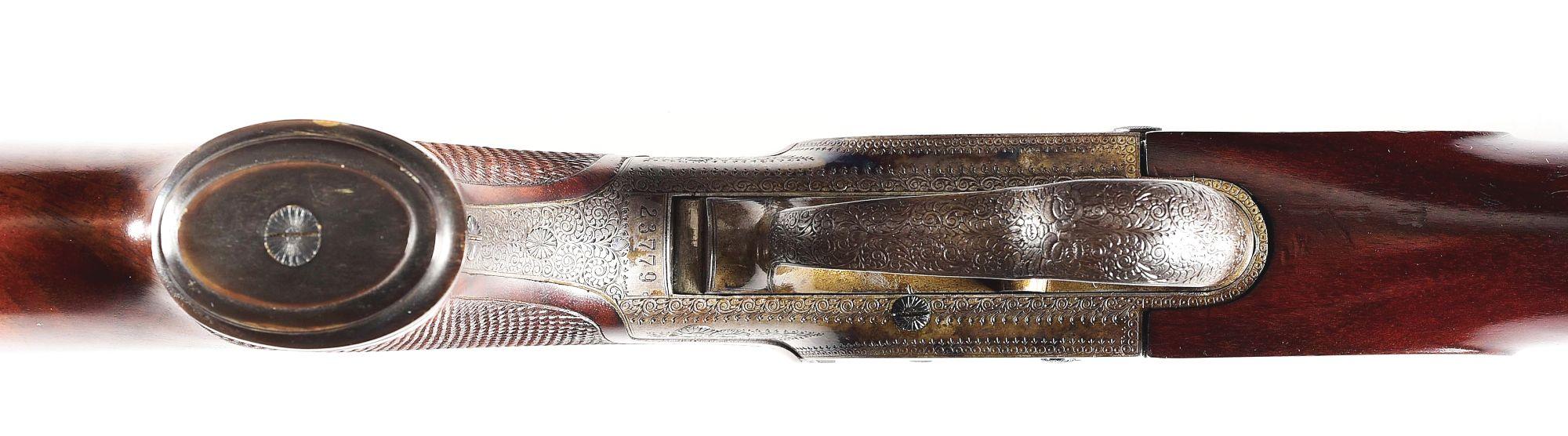 (C) JOH. SPRINGER ERBEN SINGLE SHOT RIFLE.