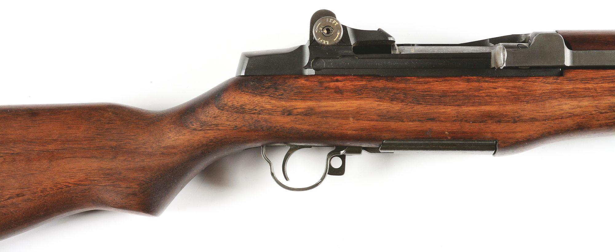 (C) H&R M-1 GARAND SEMI-AUTOMATIC RIFLE