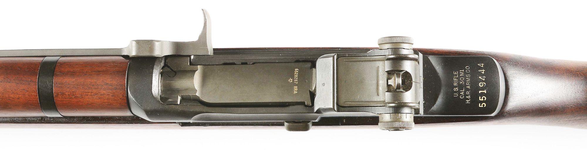 (C) H&R M-1 GARAND SEMI-AUTOMATIC RIFLE