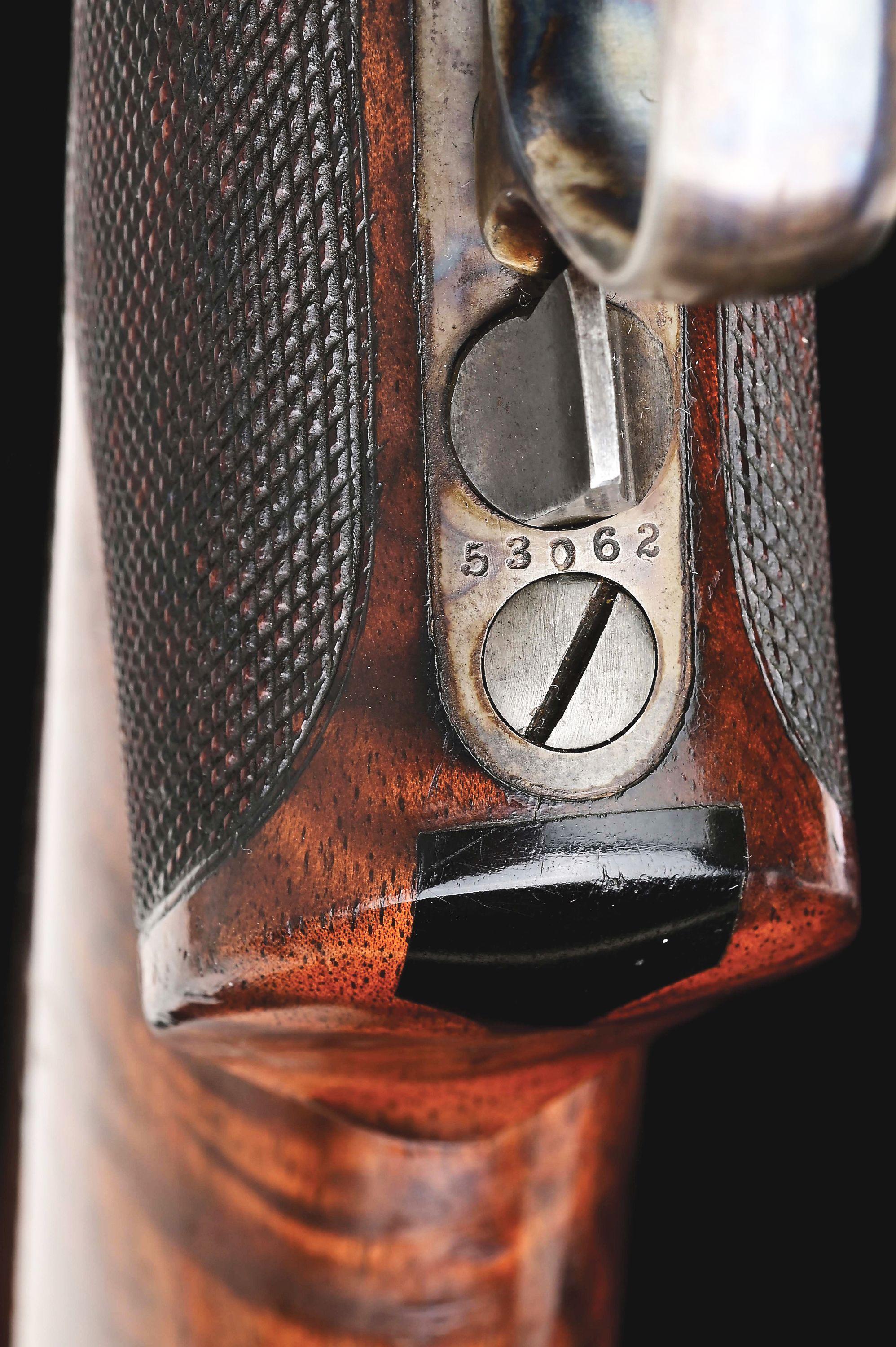 (A) DELUXE WINCHESTER MODEL 1876 LEVER ACTION RIFLE.