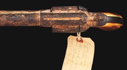 (A) COLT SINGLE ACTION ARMY WITH PROVENANCE TO THE JOHNSON COUNTY WAR.