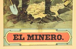 LOT OF 2: EL MINERO AND WELCOME NUGGET ADVERTISEMENTS.