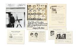 BINDER OF POLICE AND JAIL EPHEMERA.