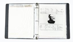 BINDER OF POLICE AND JAIL EPHEMERA.