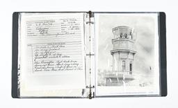 BINDER OF POLICE AND JAIL EPHEMERA.