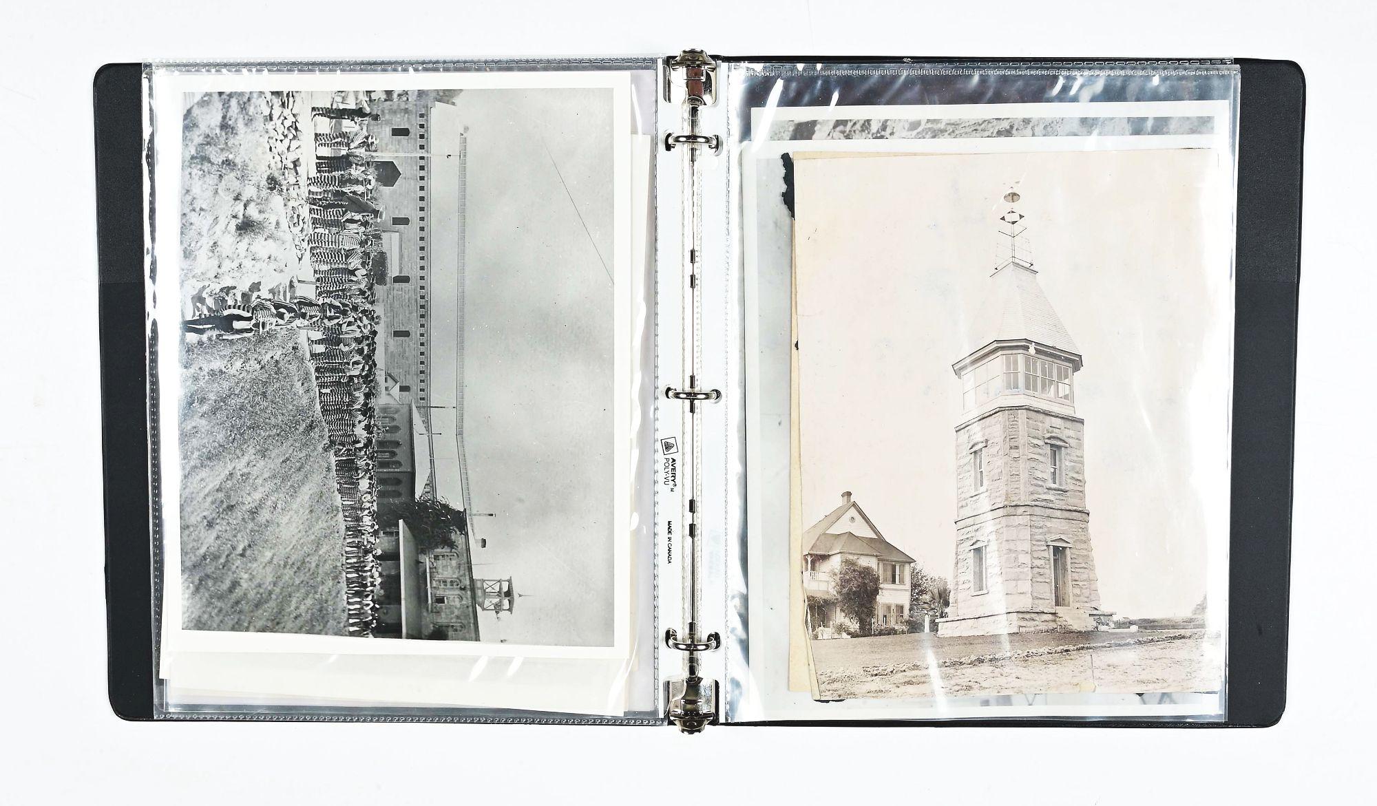 BINDER OF POLICE AND JAIL EPHEMERA.