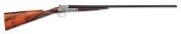(M) LUCIANO BOSIS MICHELANGELO 20 GAUGE SIDE BY SIDE SHOTGUN WITH STUNNING PEDRETTI ENGRAVING.