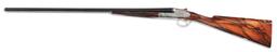 (M) LUCIANO BOSIS MICHELANGELO 20 GAUGE SIDE BY SIDE SHOTGUN WITH STUNNING PEDRETTI ENGRAVING.