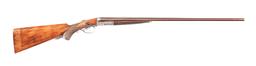 (A) STEPHEN GRANT 20 BORE SIDE LEVER SIDE BY SIDE SHOTGUN.