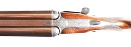 (A) STEPHEN GRANT 20 BORE SIDE LEVER SIDE BY SIDE SHOTGUN.