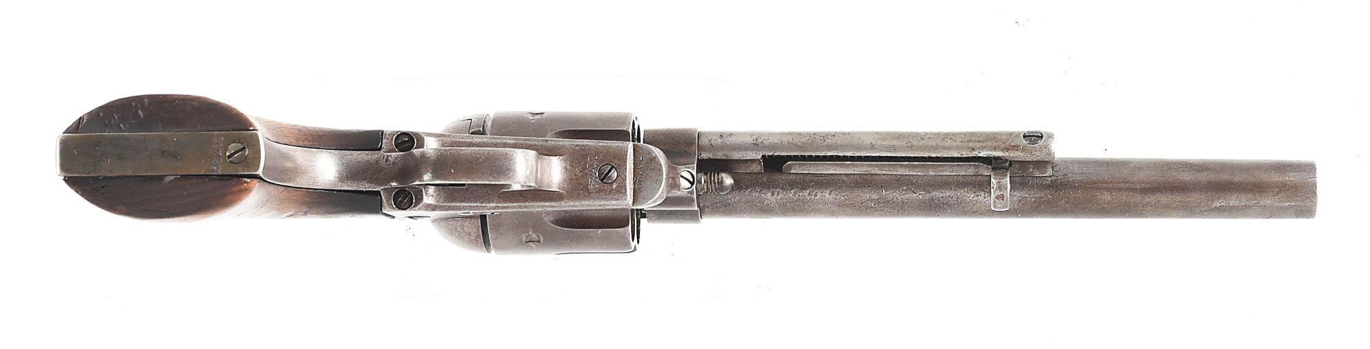 (A) AINSWORTH INSPECTED COLT SINGLE ACTION ARMY CAVALRY REVOLVER.