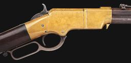 (A) NEW HAVEN ARMS MODEL 1860 HENRY LEVER ACTION RIFLE.