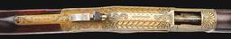 (A) ENGRAVED WINCHESTER MODEL 1866 LEVER ACTION MUSKET.