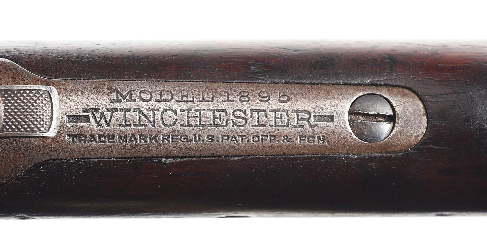 (C) DESIRABLE RUSSIAN CONTRACT WINCHESTER MODEL 1895 LEVER ACTION MUSKET.