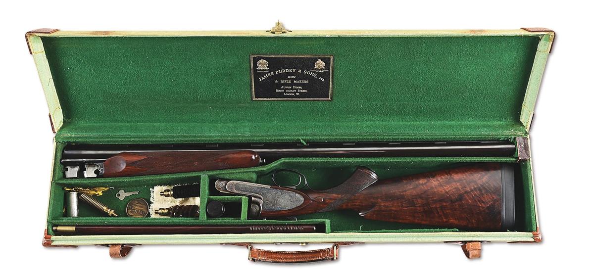 (C) SCARCE, ONE OF 59, J. PURDEY & SONS SINGLE BARREL TRAP SHOTGUN.