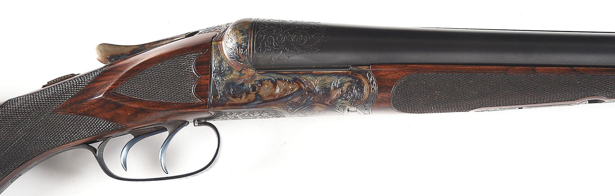 (C) FOX XE GRADE 12 GAUGE SIDE BY SIDE SHOTGUN.