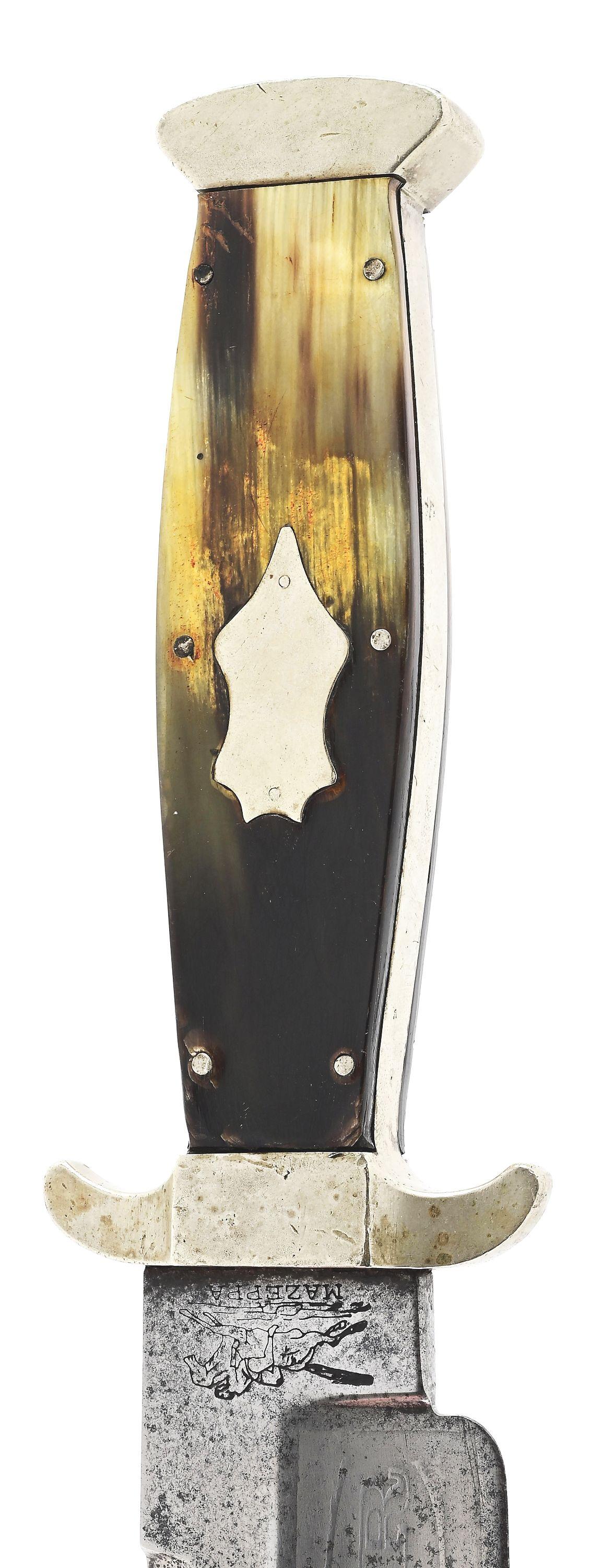 GOLD MINERS PROTECTOR BOWIE KNIFE BY SAMUEL HANCOCK.