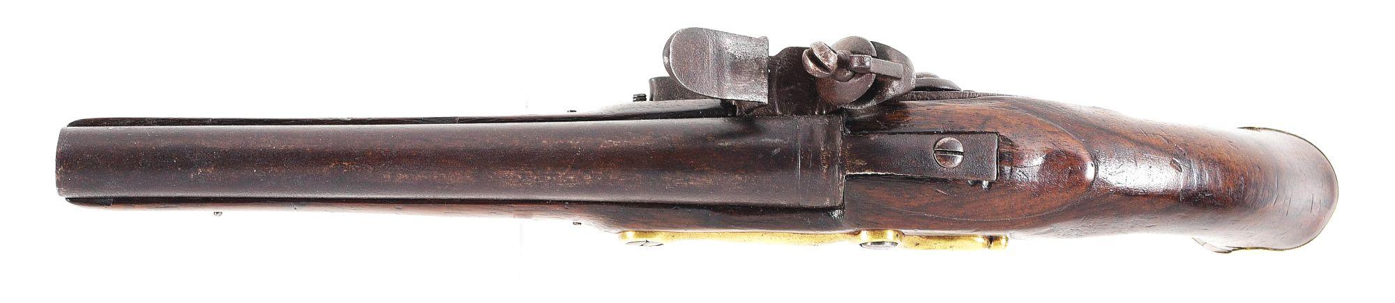 (A) DUBLIN CASTLE BRITISH PATTERN 1759/1778 LIGHT DRAGOON PISTOL.