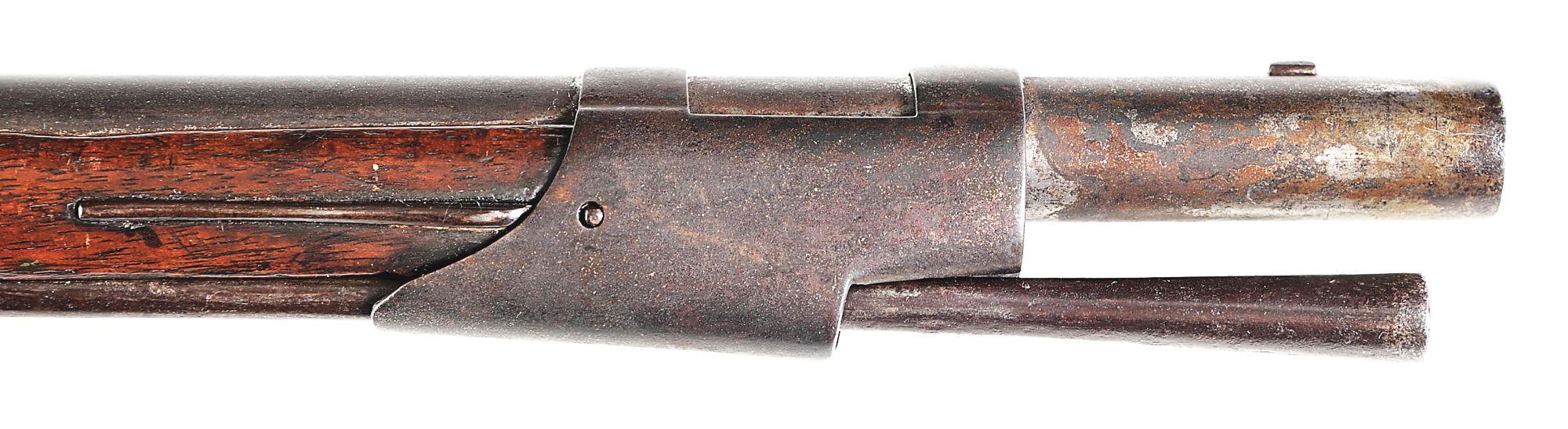 (A) U. STATES BRANDED AND US SURCHARGED MODEL 1766/68 CHARLEVILLE FLINTLOCK MUSKET.