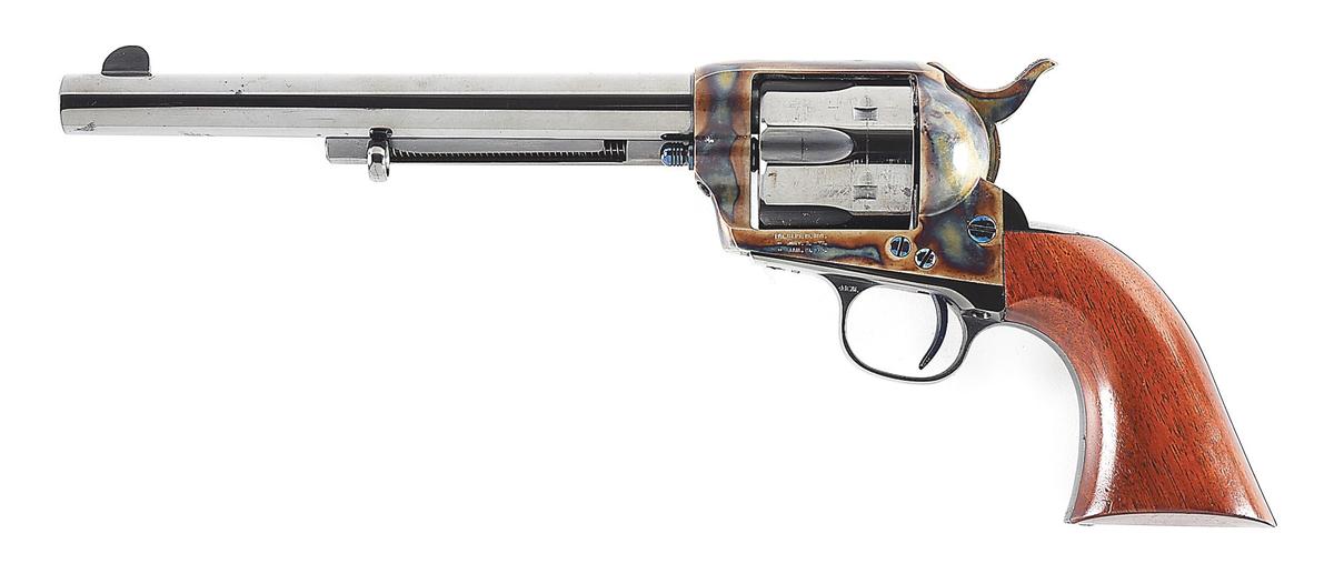 (A) TURNBULL RESTORED COLT FRONTIER SIX SHOOTER SINGLE ACTION REVOLVER.