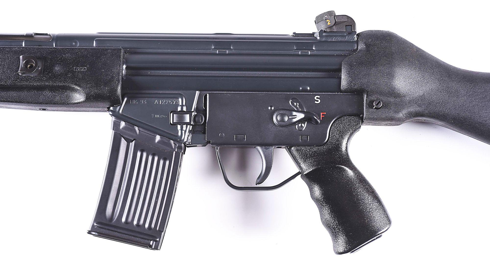 (M) PRE-BAN HECKLER & KOCH HK93 .223 SEMI-AUTOMATIC RIFLE.