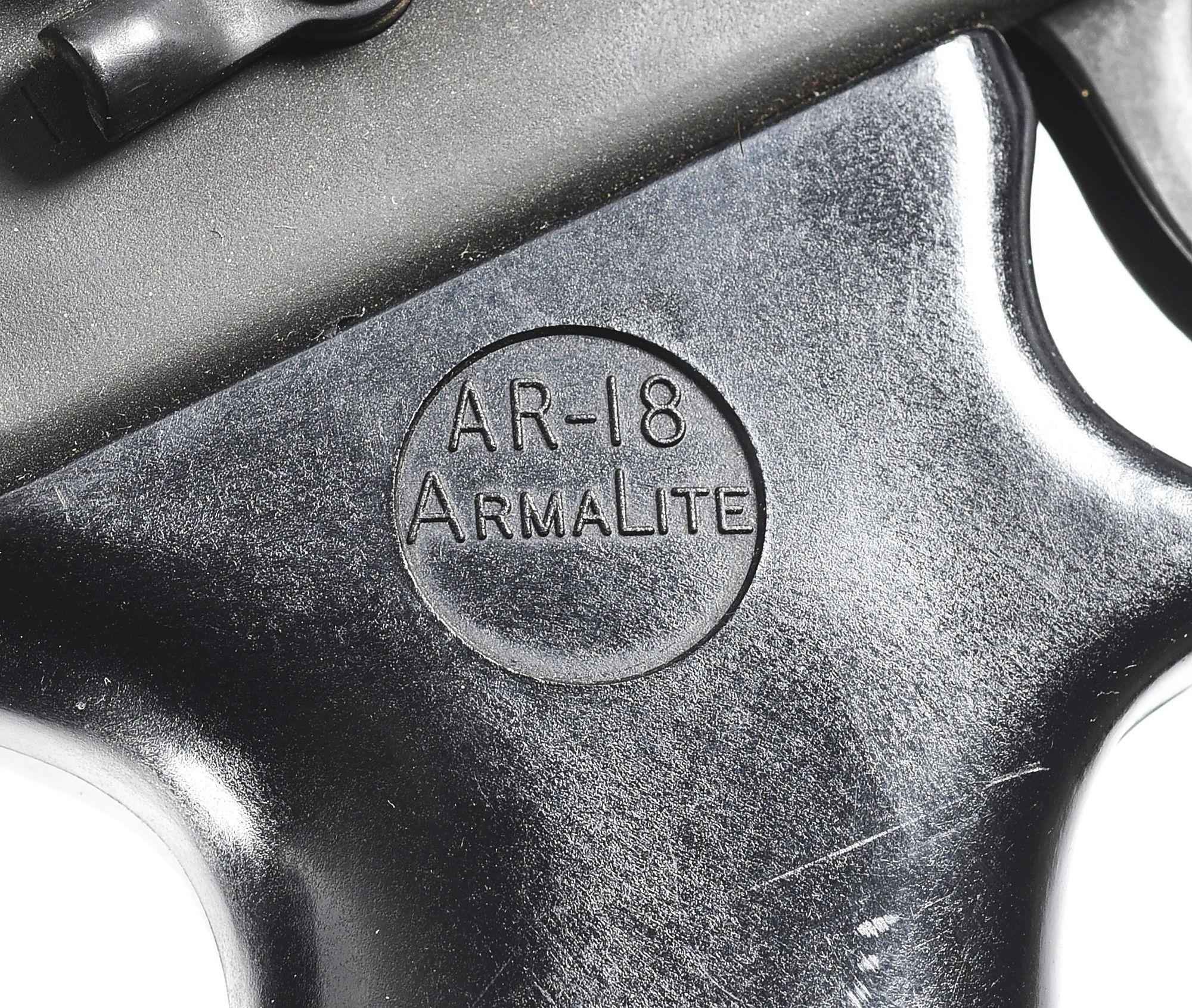(C) SCARCE HOWA ARMALITE AR-180 SEMI AUTOMATIC RIFLE WITH SCOPE.