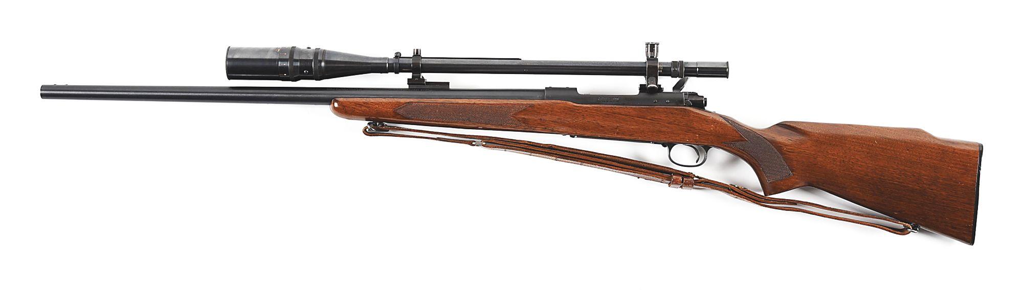 (C) SCARCE PRE-64 WINCHESTER MODEL 70 VARMINT .220 SWIFT BOLT ACTION RIFLE WITH UNERTL OPTIC.