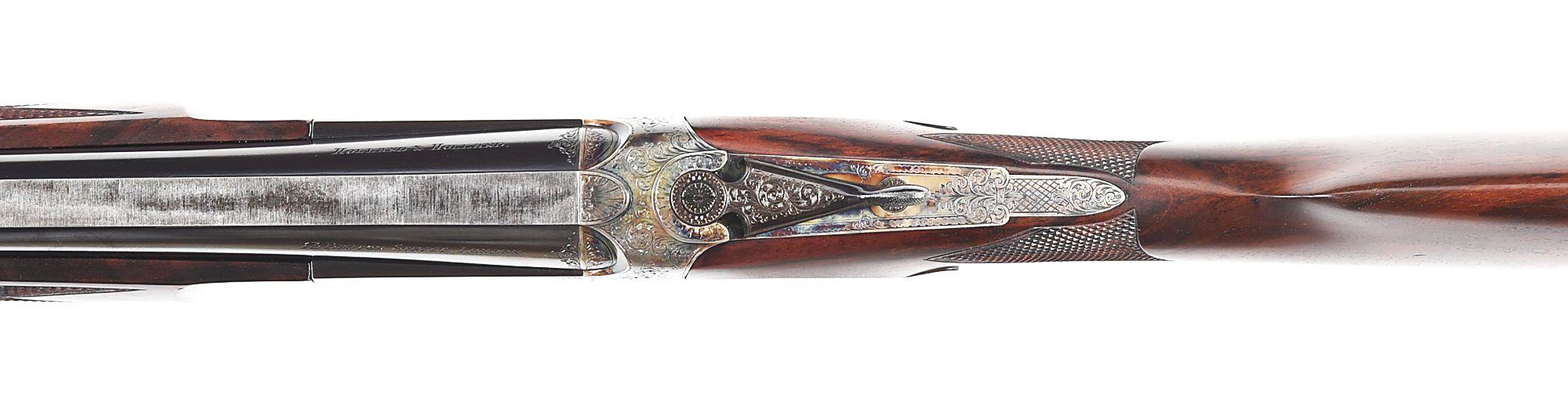 (C) HOLLAND & HOLLAND 12 GAUGE SINGLE BARREL TRAP SHOTGUN.