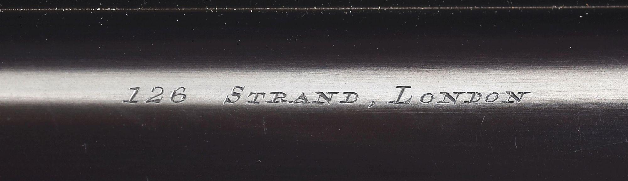 (C) CHARLES BOSWELL SIDE BY SIDE 12 GAUGE SHOTGUN