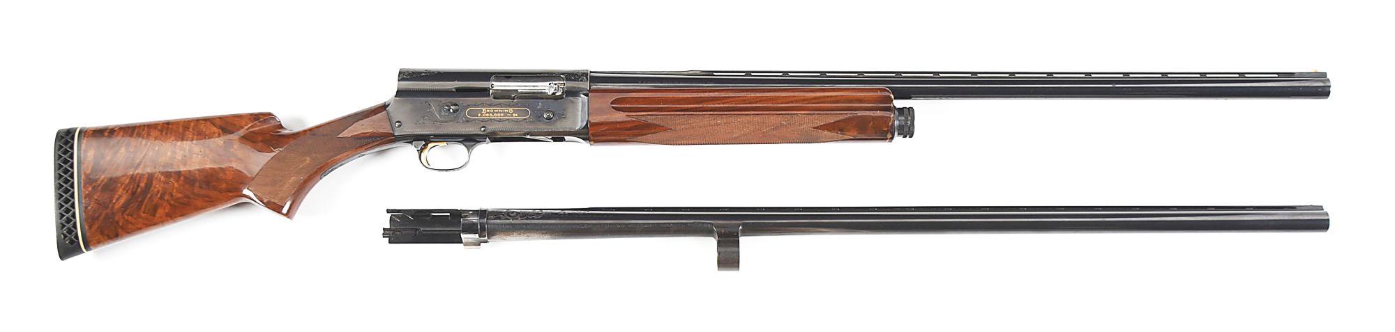 (M) BROWNING A5 LIGHT 12 SEMI-AUTOMATIC SHOTGUN, 2 MILLION SPECIAL EDITION