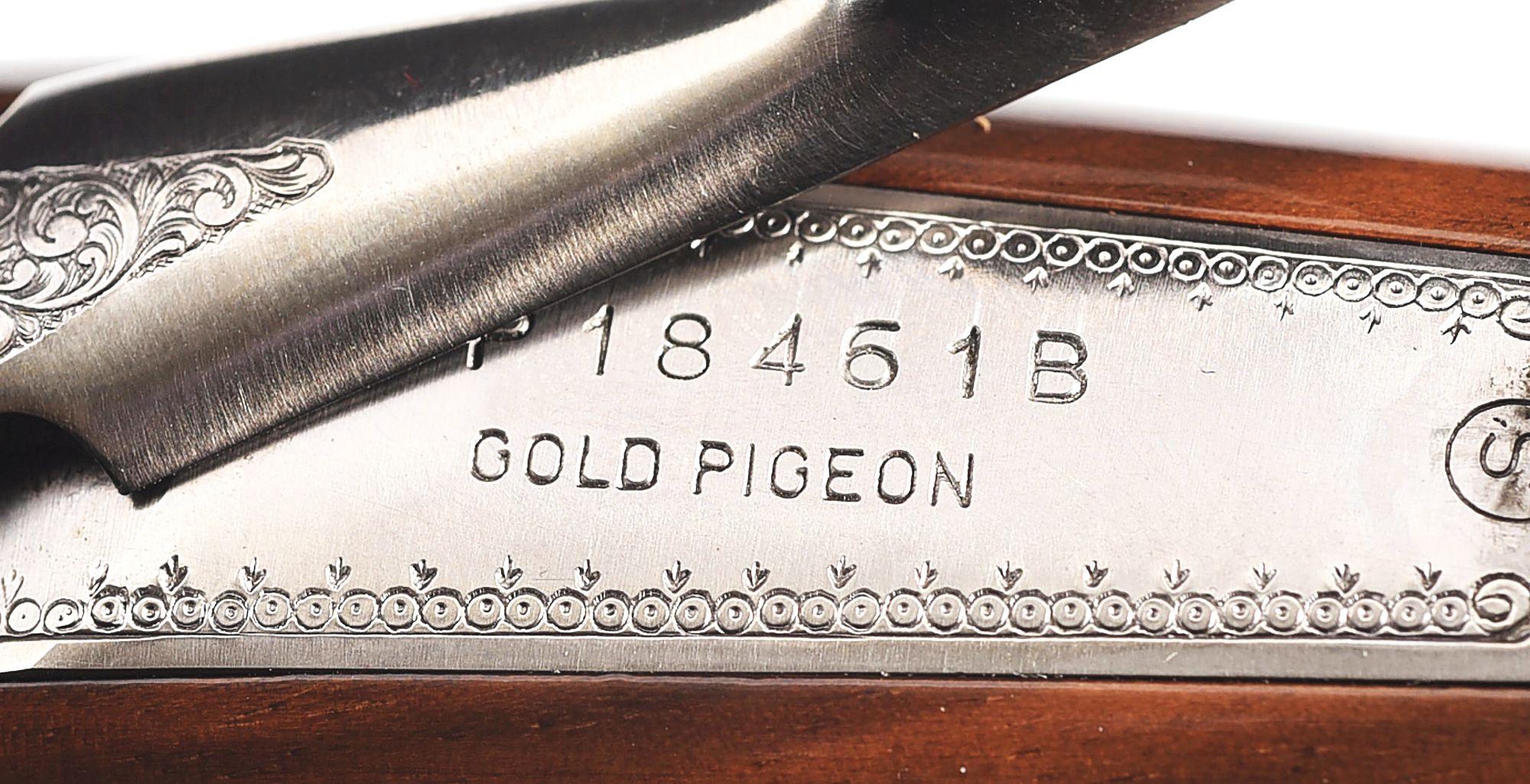 (M) BERETTA S 687 EL GOLD PIGEON II 28 GAUGE AND .410 2 BARREL SET IN CASE.