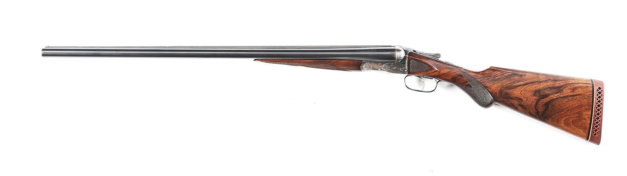 (C) A.H. FOX BE GRADE 12 GAUGE SIDE BY SIDE SHOTGUN, 2 BARREL SET.