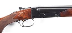 (C) WINCHESTER MODEL 21 16 GAUGE SIDE BY SIDE SHOTGUN.