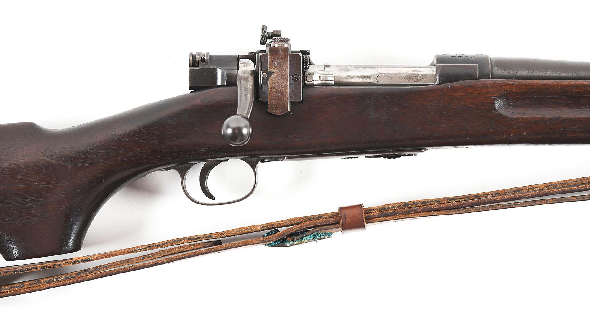 (C) SPRINGFIELD MODEL 1922 M1 .22 LR BOLT ACTION RIFLE.