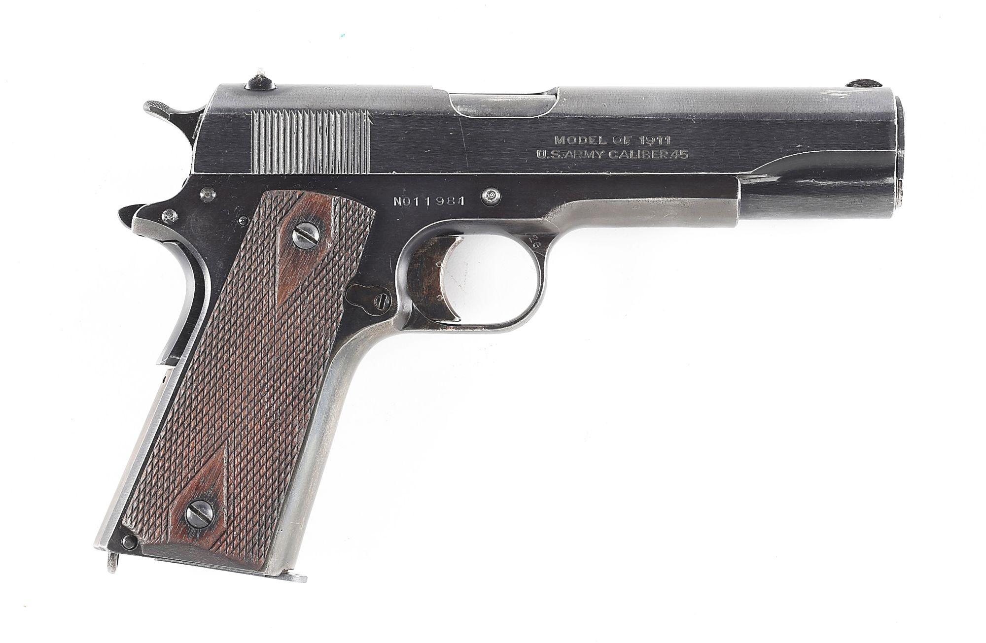 (C) REMINGTON UMC 1911 .45 ACP SEMI-AUTOMATIC PISTOL.