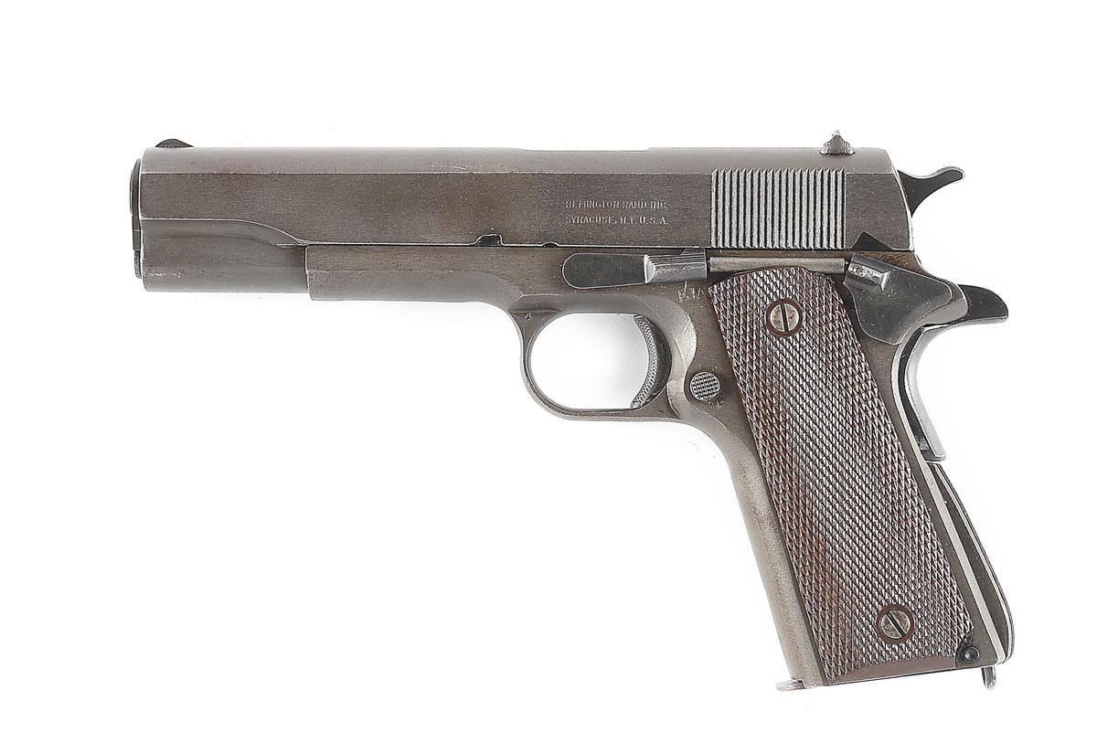 (C) REMINGTON RAND M1911A1 45 ACP SEMI-AUTOMATIC PISTOL