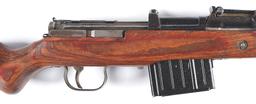 (C) OUTSTADING VERY LATE WAR PRODUCTION WALTHER WALTHER AC 45 CODE K43 SEMI AUTOMATIC RIFLE WITH ORI