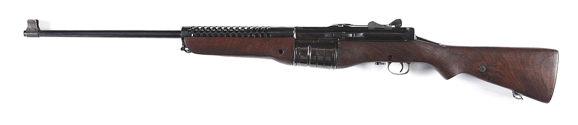 (C) JOHNSON AUTOMATICS M1941 SEMI AUTOMATIC RIFLE.