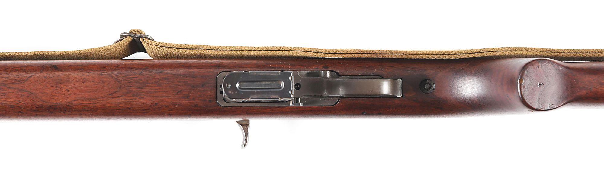 (C) WWII INLAND M1 SEMI-AUTOMATIC CARBINE.