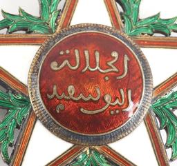 LOT OF 2: ORDER OF NICHAN IFTIKHAR AND ORDER OF OUISSAM ALAOUITE.