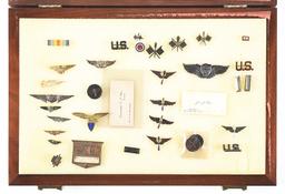 LOT OF US WWI WINGS AND INSIGNIA.