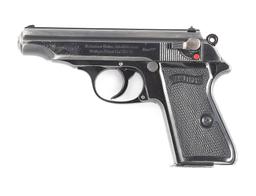 (C) FINE RJ MARKED WALTHER PP SEMI AUTOMATIC PISTOL.