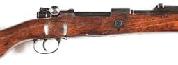 (C) SS TOTENKOPF MARKED BNZ 41 CODE K98 BOLT ACTION RIFLE.